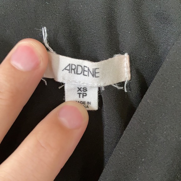 Black sheer wrap style cami - Picture 2 of 6